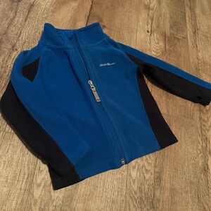 Eddie Bauer baby boy 12-18 month fleece zip up jacket